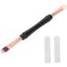 Verdant Touch Beauty Tool Professional Eye Shadow Brush Double Ended Eye Make Up Sponge Head Brush Portable Dual Ended Eyeshadow Brush for Beginners Makeup Artists - Buy Online on GoSupps.com
