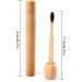 Yueser Bamboo Toothbrush Set | Eco-Friendly Travel Toothbrush Holder & Portable Bamboo Tube for Sustainable Living - Buy Online on GoSupps.com
