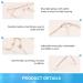 Firmoo Blue Light Blocking Glasses | Anti Glare Computer Gaming Eyewear | Unisex Transparent Non-Prescription Glasses | 1.75x Magnification - Buy Online on GoSupps.com