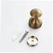 Hohopeti 1PC Hooks for Clothes Towel Hook Bathroom Hook Clothes Hook for Bathroom Storage Rack Key case Brass 2.7X3.8cm Brown - Buy Online on GoSupps.com