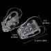 Fublazeze Toe Separator and Thumb Valgus Corrector - SEBS Material for Men and Women - Buy Online on GoSupps.com