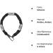 Abus Steel-O-Chain 8807K Bicycle Lock - Flexible & Hardened Steel Security Level 8 110cm Black - International Shipping - Buy Online on GoSupps.com