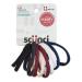 Scunci Everyday & Active Work Out Chill Out Super Stretch Comfy 12 count Elastics Black Plum Pink Blue White