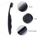 FRCOLOR 8pcs Charcoal Folding Toothbrush - Travel-Friendly Compact & Grey - Ideal for International Shipping - Buy Online on GoSupps.com