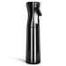Tranchou Hair Spray Bottle  10oz/300ml Mister Spray Bottle Fine Mist Water Spray Bottle for Hair Styling  Plants  Cleaning  Pets  Misting & Skin Care(Black)