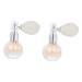 Didiseaon 2 Pcs Body Air Bag Powder Travel Perfume Makeup Sequins Glitter Blush Makeup Bride Filling Pump Face As Shownx2pcs mediumx2pcs