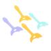 Pochoirs en Silicone pour Eye-liner et Fard Paupi res 4 Pi ces Multifonctions Maquillage Yeux Novices et Professionnels Usage Quotidien Outils Couleur Al atoire Style Al atoire