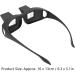 Lazy Glasses - 90 Degree HD Horizontal Prism Glasses for Bed - Stylish Lightweight Angular Design - Buy Online on GoSupps.com