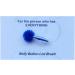 Navels Cleaning Brush Handy Tool Convenient Clean Brushes Navels Cleaner for Cleansing Belly Button Navy Blue - Buy Online on GoSupps.com