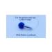 Navels Cleaning Brush Handy Tool Convenient Clean Brushes Navels Cleaner for Cleansing Belly Button Navy Blue