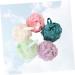 5pcs Loofah Sponges Set - Bathing Shower and Dish Scrubbers - Soft Mesh Bath Puffs & Brushes for All Skin Types | Ideal for Home & Travel - Buy Online on GoSupps.com