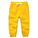 CuteOn Unisex Kids Elastic Waist Cotton Warm Trousers Baby Pants Bottoms 1-5Years 4 Years Yellow