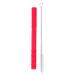 Hollow Teething Tube for Babies - Soft Silicone Chew Toy with Cleaning Brush (Red) - Buy Online on GoSupps.com