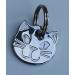 Paradise Pets Personalised Solid Chrome Durable Cat Head Pet ID Tag Disc WITH LONG LASTING DEEP HAND ENGRAVING - ENGRAVED FREE (SILVER) - Buy Online on GoSupps.com