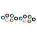FOMIYES 12 STK Hand Zappel Toys Children's Toy Feder finger Massage bibs for adult doll stool stool children play set finger massage roller ring elementary school stress relapse