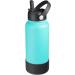 KMN Flex Straw Lid for Hydro Flask Wide Mouth - Black, Silicone Boot - Replacement Lid for Hydroflask 12-64 oz - Water Bottle Accessories - Buy Online on GoSupps.com