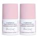 Natural Deodorant Roll On - Floral Sunset | Non-Sticky Deo | Reduces Dark Underarms & Body Odor | No Aluminium & Alcohol-Free for Women | 1.69 Fl Oz (Pack of 2)