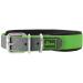 HUNTER CONVENIENCE COMFORT dog collar plastic material neoprene 60 L apple green apple green 60 L