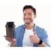 YayoNung 400ml Protein Shaker Bottle - Leak-Proof BPA Free Ideal for Supplement Shakes - Black & White (2PCs) - Perfect Fitness Mixer for Whey Protein - Buy Online on GoSupps.com