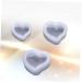 3pcs Silicone Molds Heart Silicone Casting Art Molds Japanese Cute Serving Plate Epoxy Jewelry Molds Crystal Drop Mold Jewelry Making Mold Cake Mold Accessories White M White - Buy Online on GoSupps.com