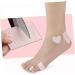 SOESFOUFU Foot Corn Pads 10 Sheets Flannel Footsticker Felt Pads for Foot Care - Men and Women High Heel Protective Agent Adhesive Corn Remover - Buy Online on GoSupps.com