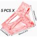 5 Pcs Polygel Nail Clips - Transparent Nail Tips Clip for Quick Building Gel - Nail Art Tool Clip Pink - Buy Online on GoSupps.com