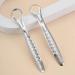Stainless Steel Tongue Scraper for Bad Breath | Travel Essential Oral Care | Easy-To-Use Tongue Cleaner for Fresh Breath - Buy Online on GoSupps.com