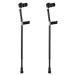 Arm Cuff Crutch Forearm Crutches Balancing Mobility Aid Height Adjustable Cane for Elderly Disabled Walking Stick 1 Pair Selfless dedication
