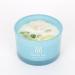 Scented Candles for Home D cor - KAV Dancing Rain Premium Scented Candle for Women Men Embedded Stone and Soy Wax in 3 oz Glass Jar Natural Aromatherapy - Ocean