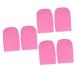 Ipetboom 3 Pairs Insulated Gloves Bath Treatment Mitt Paraffin Wax Gloves Boots Pink Hand