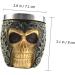 Handmade Minkissy Skull Beard Brush Premium Facial Cleaning & Shaving Brush for Men | 2-Pack Resin Foam Shell Design - Buy Online on GoSupps.com