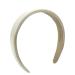 Satin Alice Headband Satin Covered Head Band Hairband Non-slip White Headband Plain Aliceband DIY Headband Hair Accessories for Women Girls Y7CSDMFG