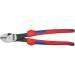 Knipex High Leverage Diagonal Cutter black atramentized with multi-component grips 250 mm (self-service card/blister) 74 02 250 SB Multi-component Grips Blue/Red 250 mm atramentized on self-service card - Buy Online on GoSupps.com