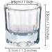 SCSpecial Dappen Dish 2 Pieces Acrylic Liquid Powder Crystal Glass Cups for Nail Art Multipurpose Glassware for Nail Art Salon Acrylic Nail Tools - Buy Online on GoSupps.com