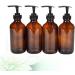 Shop Minkissy 4-Pack Empty Lotion & Shampoo Pump Bottles | Ideal for Essential Oils & Cleaning Agents - International Shipping Available - Buy Online on GoSupps.com