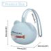 Buy Airfish BPA-Free Baby Bear Silicone Pacifier Box - Travel & Storage Solution for Girls - Safely Holds Pacifiers - Perfect for Baby Essentials - Buy Online on GoSupps.com