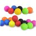 Buy Sewoart Full Body Massage Device - Rolling Ball & Vibration Roller for Ultimate Foot Relief | Foam Muscle Massage Balls | Double Ball Yellow Yoga Roller - Buy Online on GoSupps.com