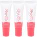 Kopari Coconut Lip Glossy | Clear 3 Pack | Vegan Hydrating Moisturizing Lip Oil Vitamin E Shea Butter Long Wear High Shine Non Sticky | Natural Clean Plant Based Non Toxic Balm Paraben Free Organic Clear 0.35 Ounce (Pack...