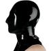 Latex Hood Unisex Rubber Executioner Mask - Black Eye Nose Mouth Holes - No Zipper - International Shipping - Buy Online on GoSupps.com