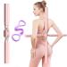 Miranck Yoga Sticks Posture Pole Corrector with Resistance Band, Adjustable Length 60-90cm, Posture Sticks Yoga Stretching Tool, Retractable Design for Adult and Child Back Brace Posture Corrector
