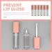 Lurrose 6-Pack Empty Lip Gloss Tubes - Transparent Cosmetic Sample Bottles for Lipstick & Eyelashes | Ideal for DIY Beauty & Travel - Buy Online on GoSupps.com