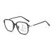 Iynwbjts fashionable progressive multifocus reading glasses anti-blue lighting glasses for middle-aged people and older people distance and nahly glasses (color: sand black frame size: 3.00) 3.00 sand black frame