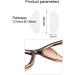 Jitnga 10 Pairs Non-Slip Nose Pads for Glasses | Self-Adhesive Silicone with Micro-Textured Fibers - International Shipping Available - Buy Online on GoSupps.com