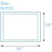 50PCS Disposable Underpads 24x36 - Ultra Absorbent Incontinence Bed & Changing Pads - Buy Online on GoSupps.com