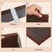flintronic 3m*12mm U-Shape Flexible Furniture Edge Banding Baby Safty Baby Edge Protector Self Adhesive TPE Wood Edging Tape DIY Furniture Edge Trim for Table Cabinet Furniture Restoration Brown 3m*12mm - Buy Online on GoSupps.com