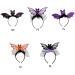 hgnxa Adult Kids Cartoon Bat Wing Shape Headband Woman SPA Hair Hoop Makeup Halloween Taking Photos Christmas Party Headpiece Purple - Buy Online on GoSupps.com