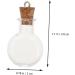 Zerodeko Storage Bottles 40 Pcs Mini Wishing Bottle Glass Bottle Cork Decorative Bottle Bed Room Decor As Shownx2pcs 2.8x2cmx2pcs - Buy Online on GoSupps.com