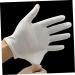 Beaupretty 20 Pair Jersey Gloves Inspection Gloves Cotton Gloves for Gloves for Ceremony Soft Cotton Gloves moisturizing Gloves Warm Work Gloves Women's White Film Dry Hands 23X13cm White - Buy Online on GoSupps.com