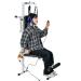 Thyxg's neck traction device electrical traction bed for the cervical spine physical traction sit-up function with 2 speeds to relieve back and shoulder pain