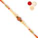 Ghasitaram Gifts Rakhis Online for Brother- 6135 Rakhi Thread Single Rakhi Only